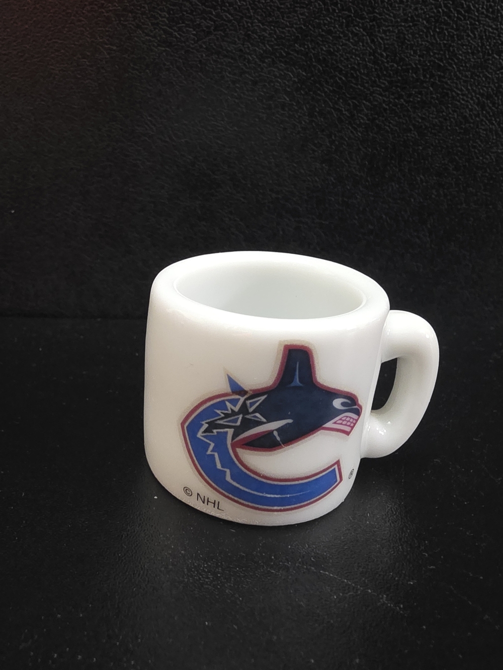 NHL Vancouver Canucks White Ceramic Mini Mug
